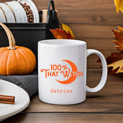 Personalized 100% That Witch Mug -