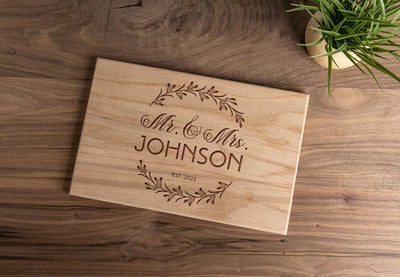 Personalized Maple Cutting Board 11x17 -
