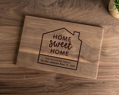 Personalized Walnut Cutting Board 11x17 -
