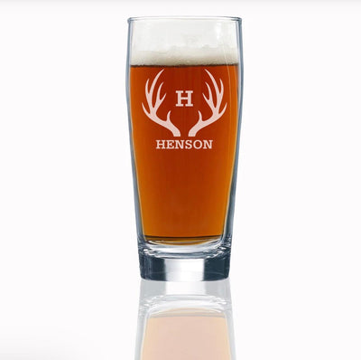 Personalized 16 oz. Willi Becher Beer Glass -