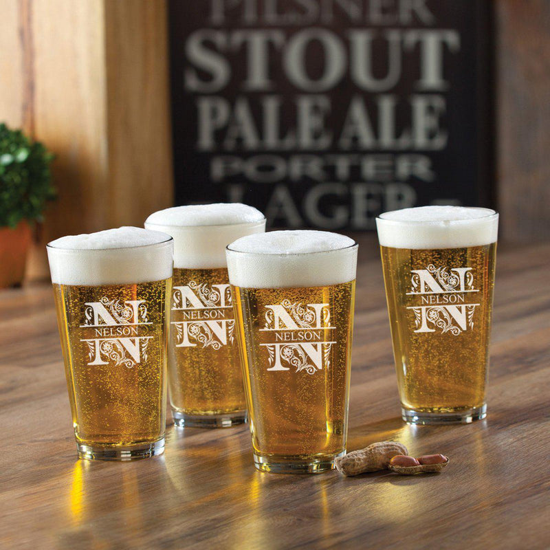 Personalized 16 oz. Pint Glass -