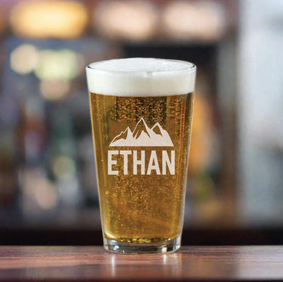Personalized 16 oz. Pint Glass -