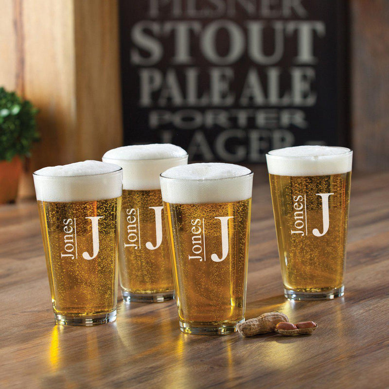 Personalized 16 oz. Pint Glass -