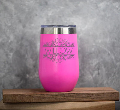 Personalized Wine Tumbler - 16oz. -  - Completeful