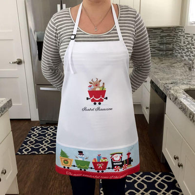Personalized Holiday Aprons -  - Qualtry