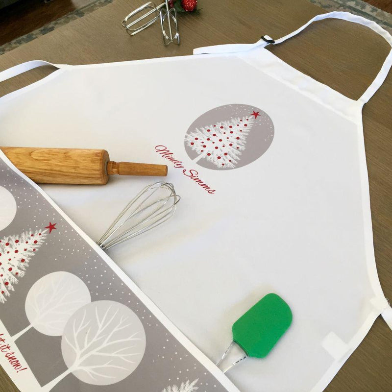 Personalized Holiday Aprons -  - Qualtry
