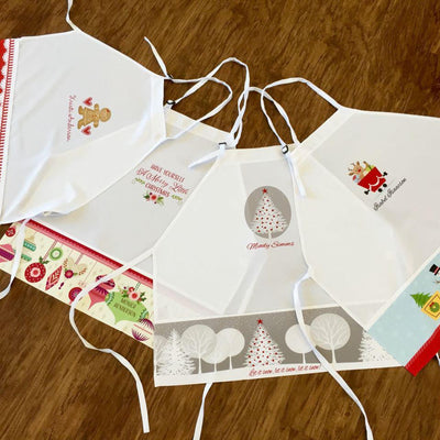Personalized Holiday Aprons -  - Qualtry