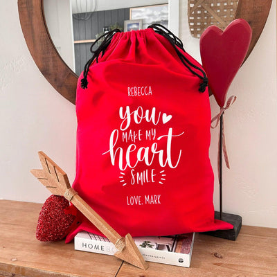 Personalized Valentine Gift Bags -