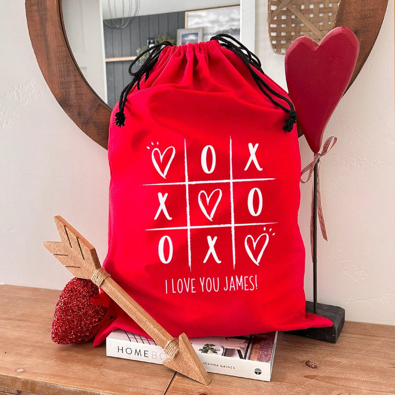 Personalized Valentine Gift Bags -