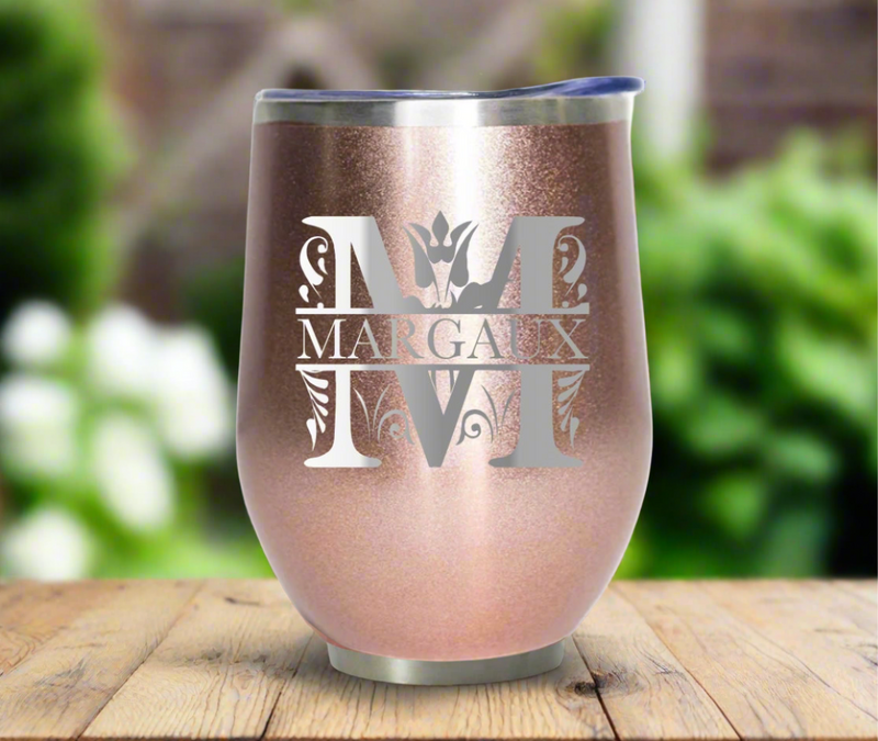 Personalized Wine Tumbler 12 oz -