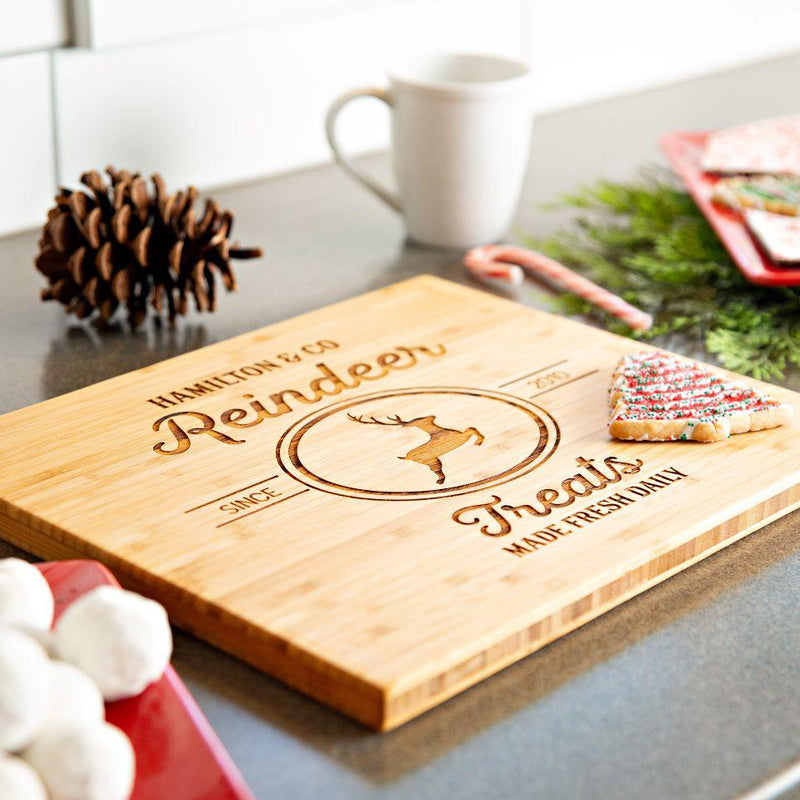 Personalized Christmas Bamboo Cutting Boards 11x13 -  - Qualtry