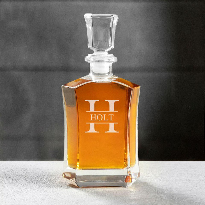 Personalized Decanter - Glass Whiskey Decanter -  - JDS