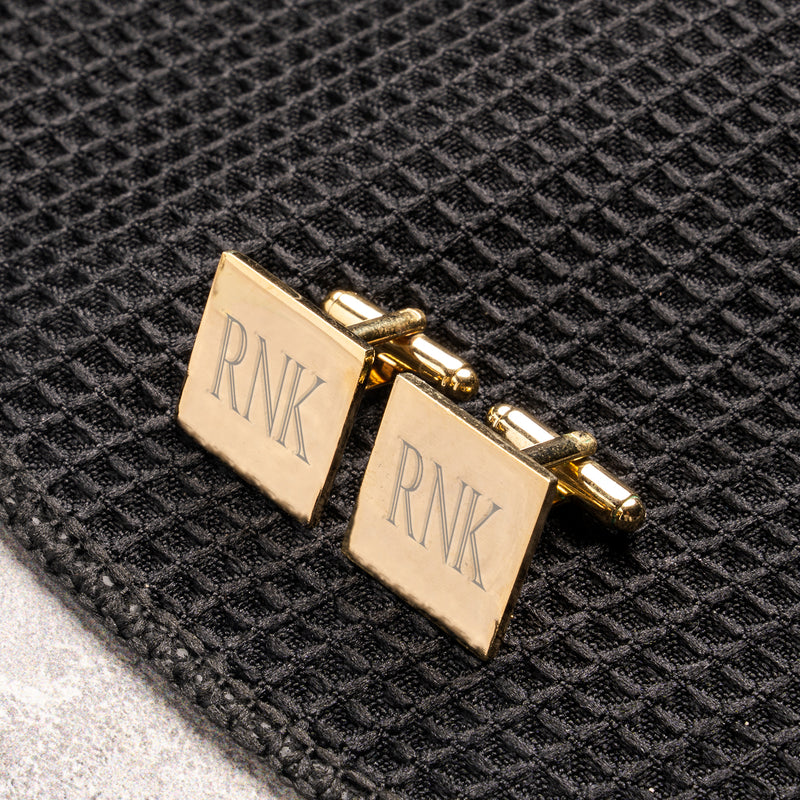 Personalized Square Cufflinks -