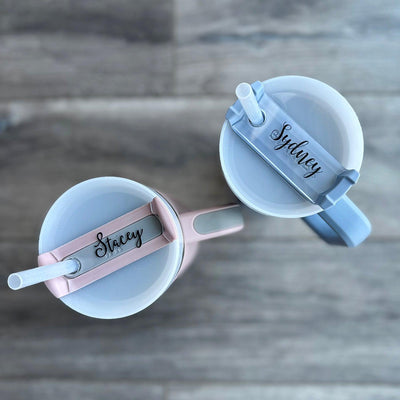 Personalized Acrylic Top Piece for Stanley Tumbler -