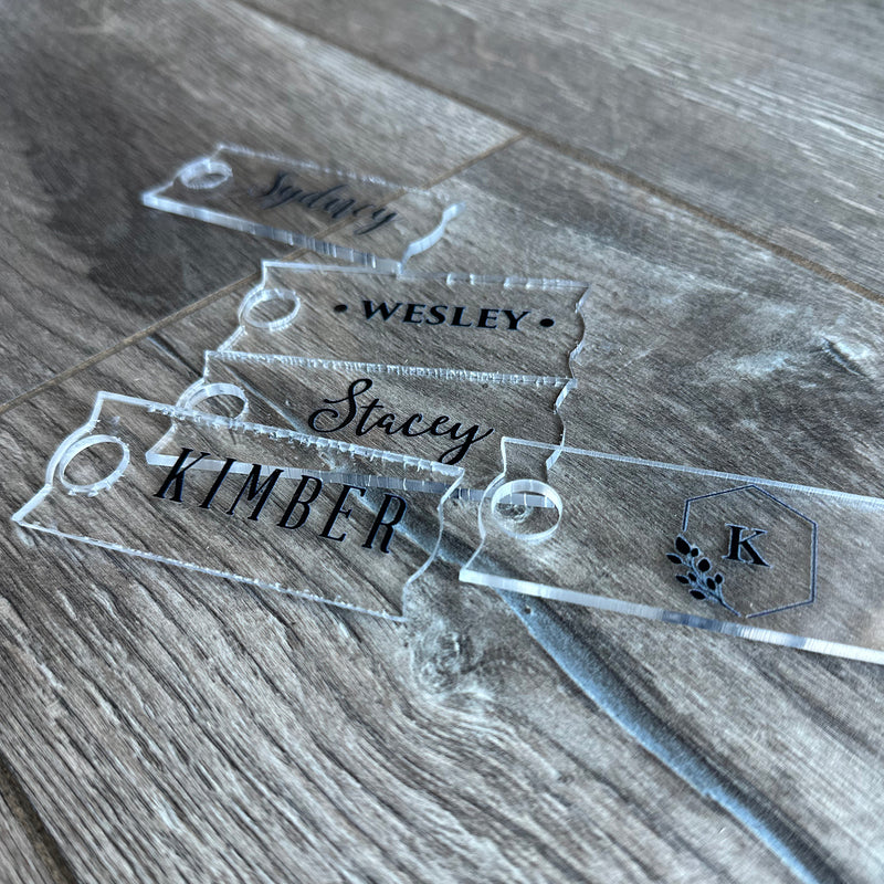 Personalized Acrylic Top Piece for Stanley Tumbler -