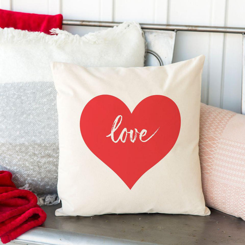 Love Throw Pillow Covers Gift Set of 4 -  - Qualtry