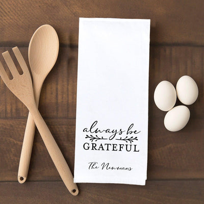 Personalized Fall Tea Towels -  - Wingpress Designs
