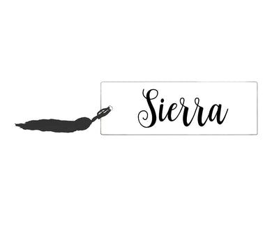 Personalized Acrylic Bookmark with Tassle -  - Completeful