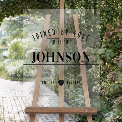 Personalized Acrylic Sign -
