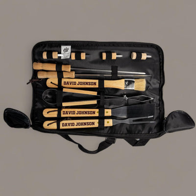 Personalized BBQ Set with Bag -