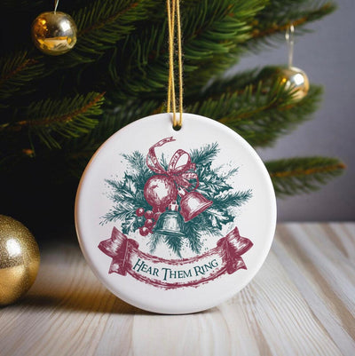 Personalized Bells Vintage Christmas Ornament -