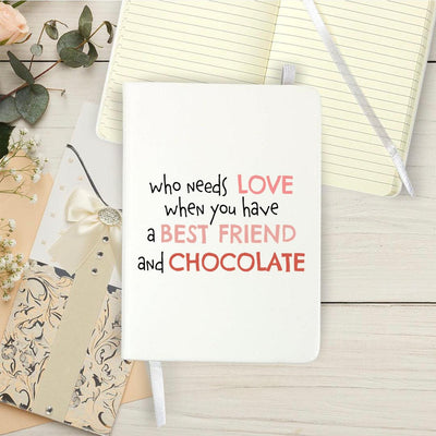 Personalized Best Friends Valentine's Day Journal -