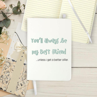 Personalized Best Friends Valentine's Day Journal -