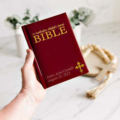 Personalized Small Illustrated Children's First Bible -  - JDS