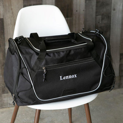 Personalized Gym Bag - Black - JDS