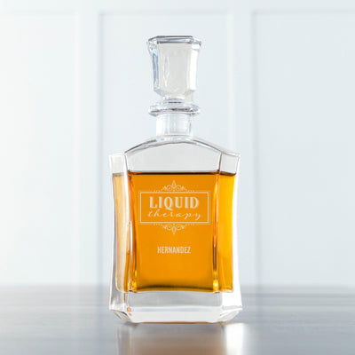 Personalized Liquid Therapy Decanter -