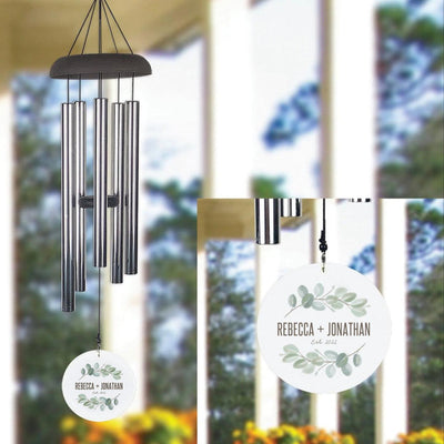 Personalized Couple Wind Chimes -