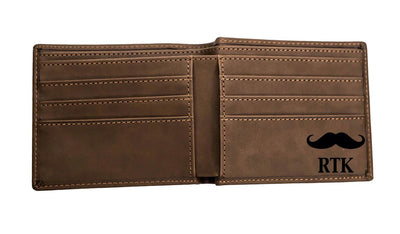 Personalized Vegan Leather Wallet -  - Completeful