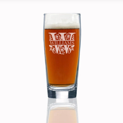 Personalized 16 oz. Willi Becher Beer Glass -