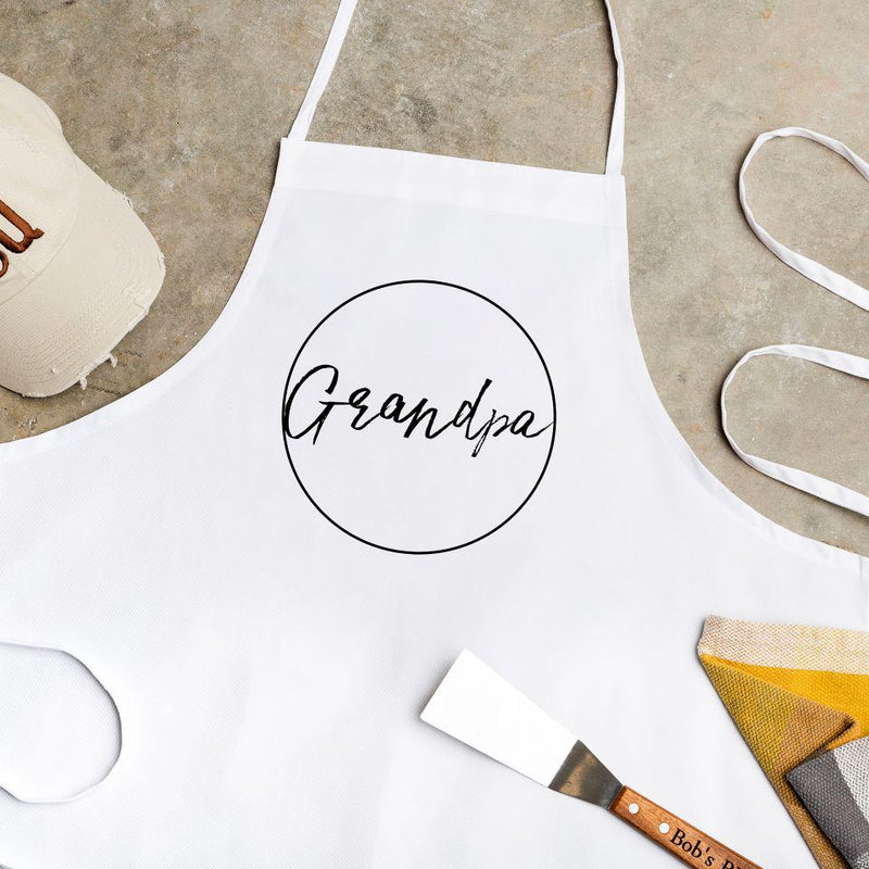 Personalized Aprons for Dad and Grandpa -