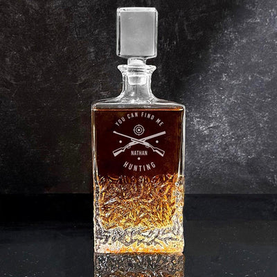 Personalized Hunting Kinsale Whiskey Decanter -