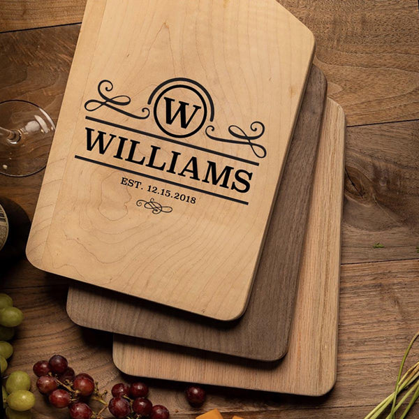 Personalized Large Handled Cutting Boards -