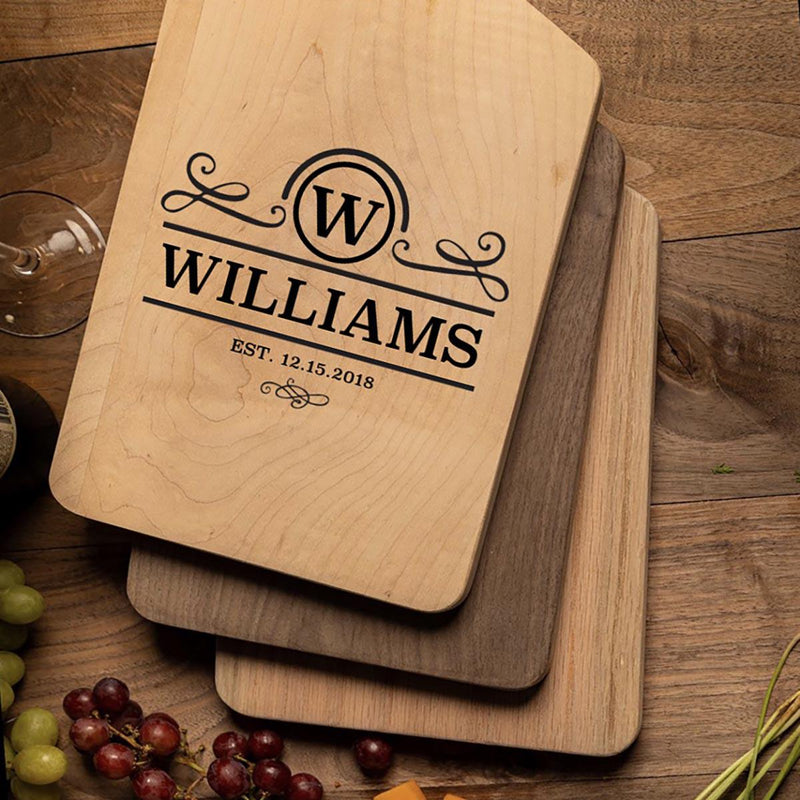 Personalized Large Handled Cutting Boards -