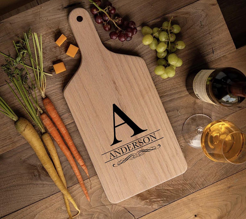 Personalized Large Handled Cutting Boards -