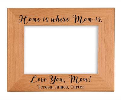Personalized Wooden Picture Frames for Mom -