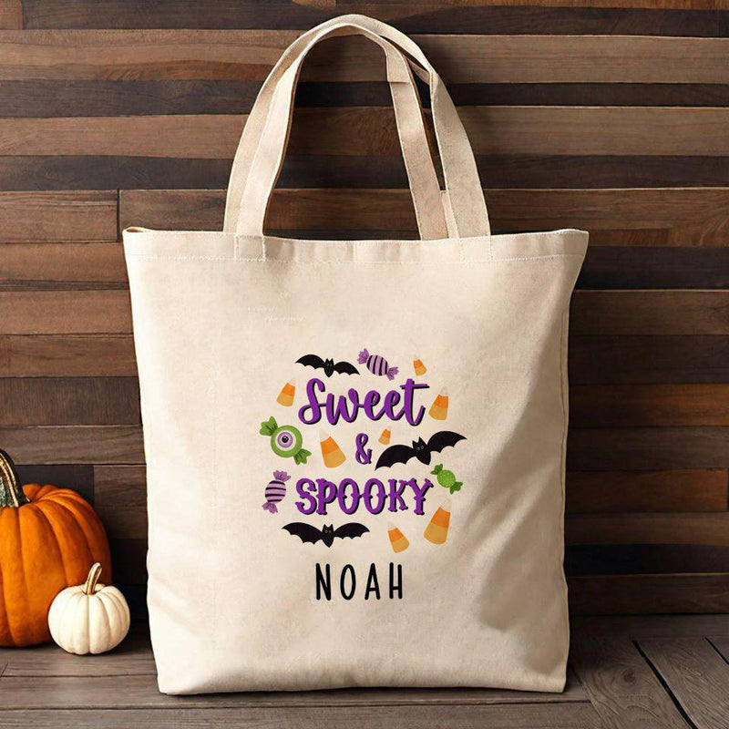 Personalized Kids Halloween Tote Bags -  - Qualtry