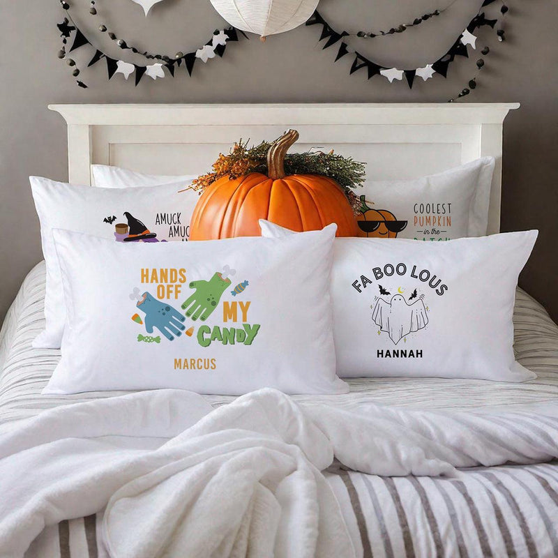 Personalized Kids Halloween Pillowcases -  - JDS