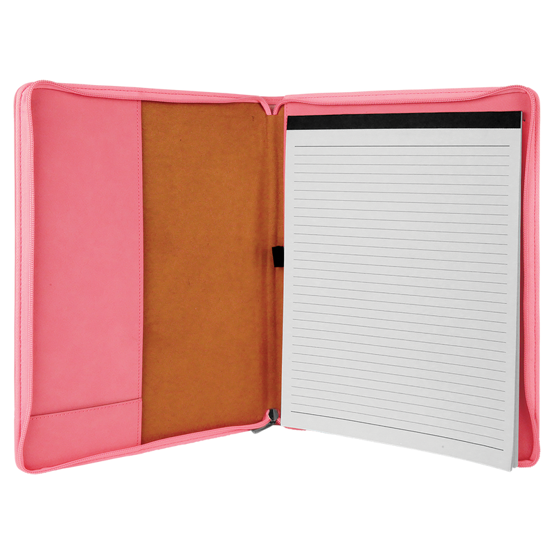 Personalized Pink Portfolio -