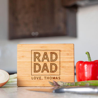Personalized Bamboo Cutting Boards for Dad - 11x17 - - Completeful