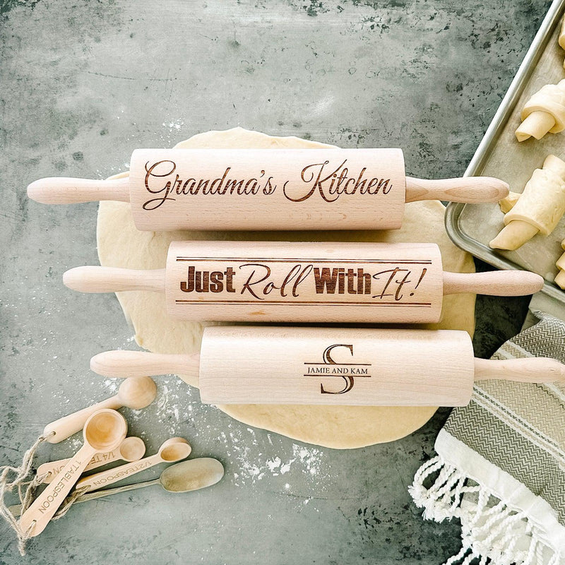Personalized Rolling Pins - 5 Designs -  - Qualtry