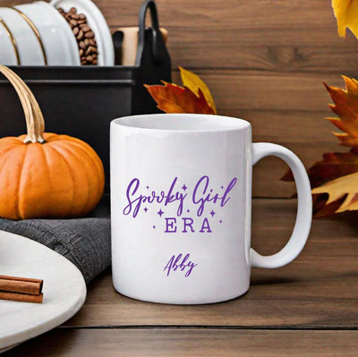 Personalized Spooky Girl Era Mug -