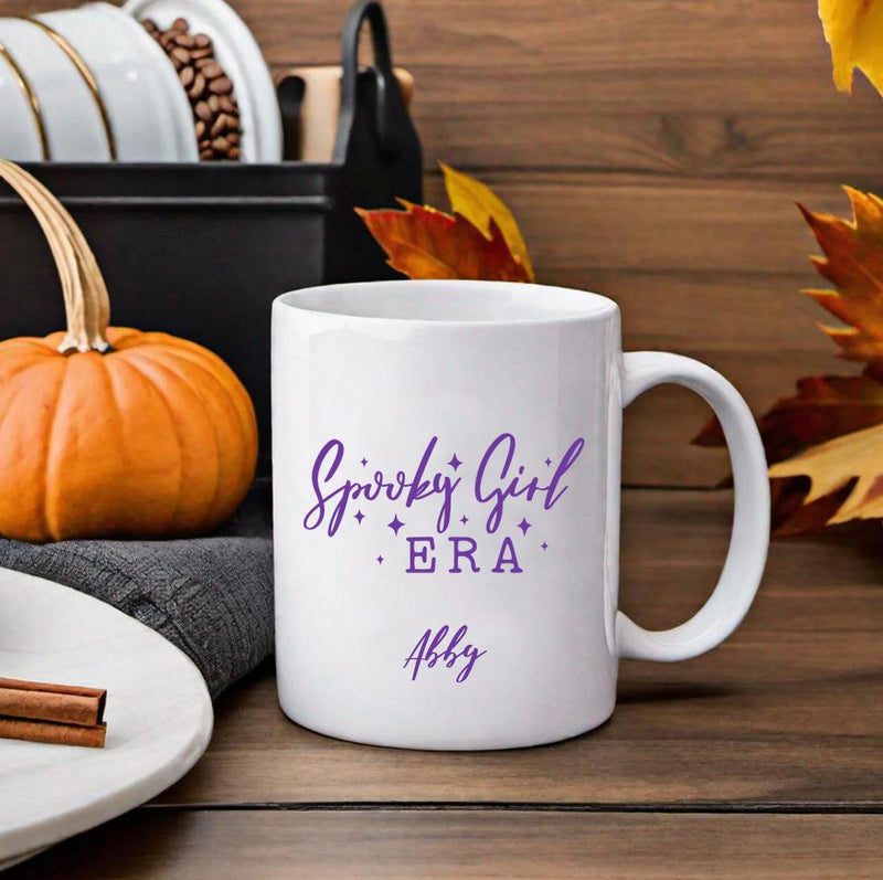 Personalized Spooky Girl Era Mug -