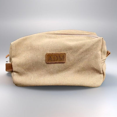 Personalized Canvas Travel Toiletry Bag -  - Completeful