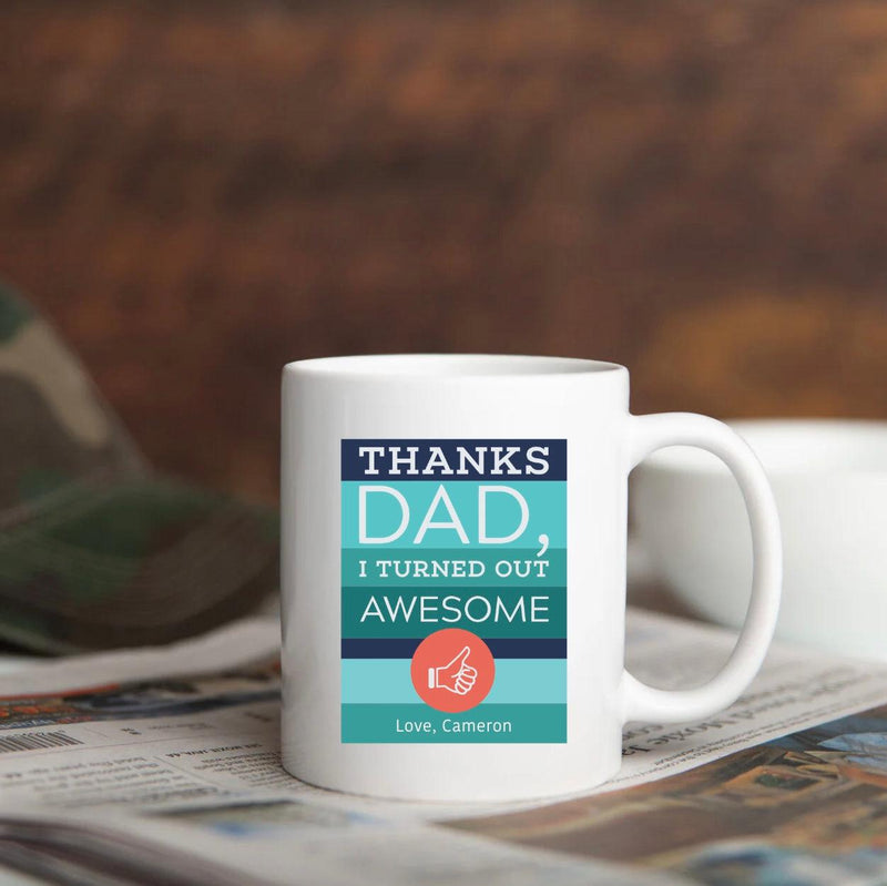 Personalized Mugs for Dad -