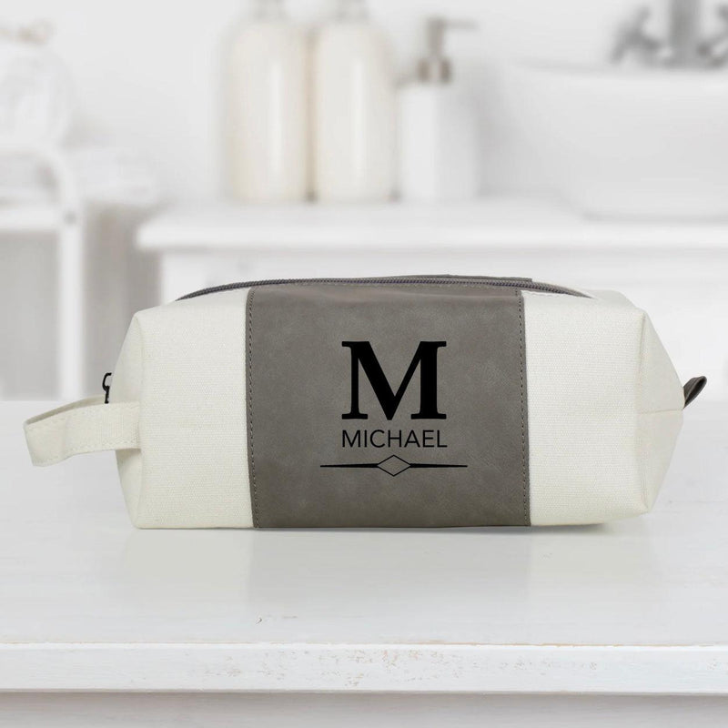 Personalized Vegan Leather Toiletry Bags -