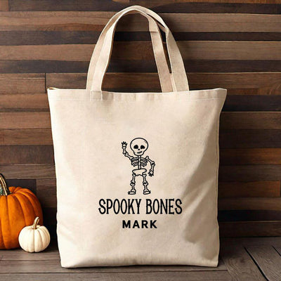 Personalized Kids Halloween Tote Bags -  - Qualtry